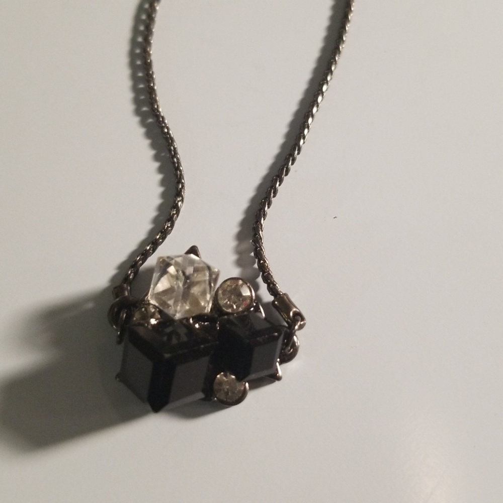 Black crystal bracelet